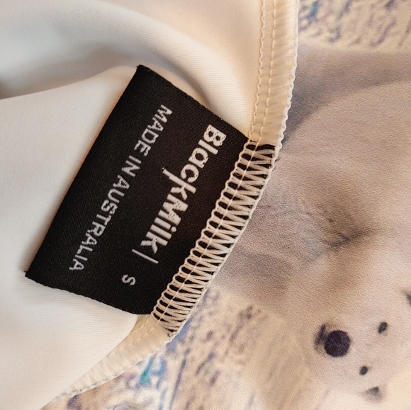Blackmilk Minty Fresh Polar Bear Dress NWOT - Picture 2 of 4